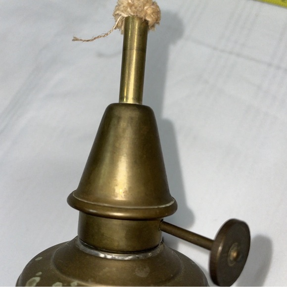 Antique French Lampe Pigeon oil lamp - Picture 3 of 11